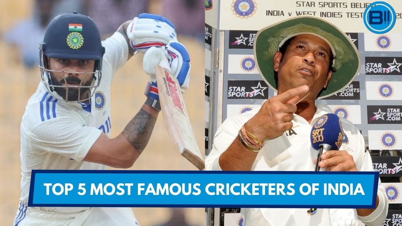 Top 5 Most Famous Cricketers of India